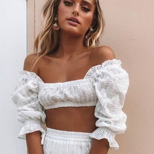 Temperance Crop Top Princess Polly